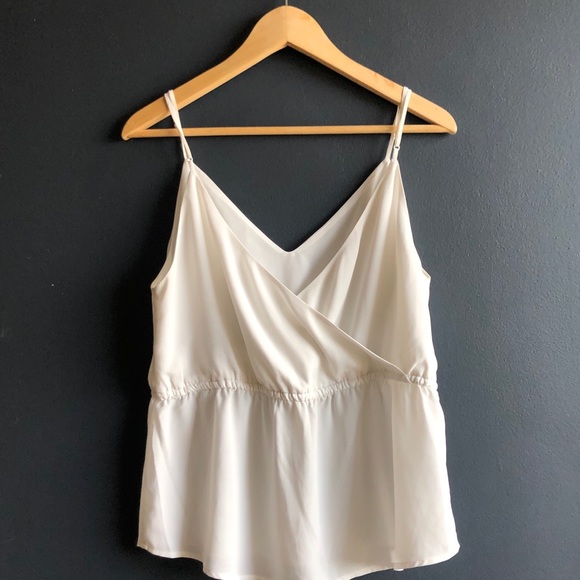 Babaton White Cross Back Tank - Picture 3 of 3